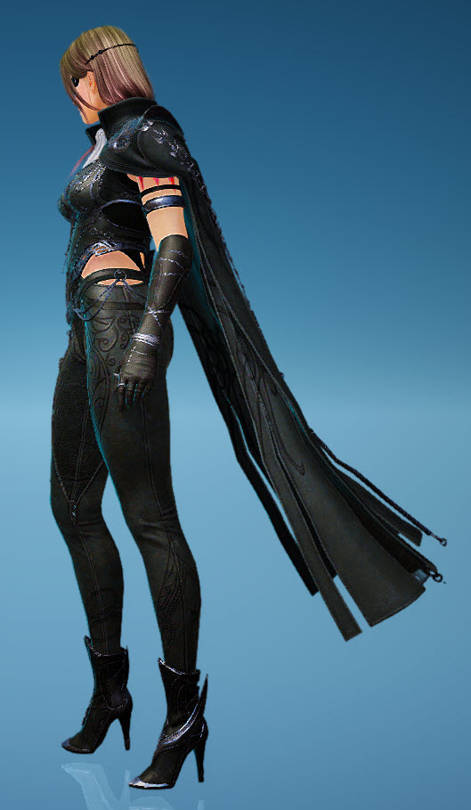 BDO Fashion Drakania Nightveil Black Desert Online