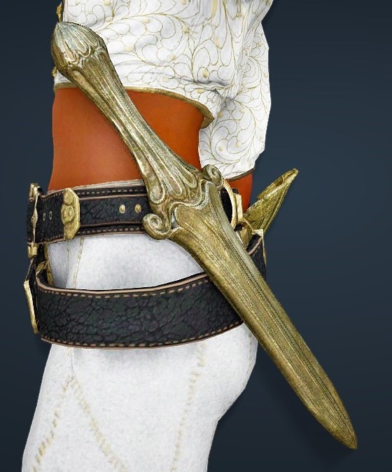 BDO Fashion Kyrill Dagger (Black Desert Online)