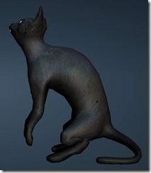 Black Thin Cat Side Black Thin Cat Side
