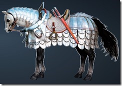 Calpheon Chargers' Horse Full Set Side Calpheon Chargers' Horse Full Set Side