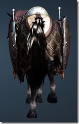 Commander's Horse Full Set Back Commander's Horse Full Set Back