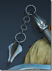 Acher Guard Ornamental Knot Stowed Acher Guard Ornamental Knot Stowed
