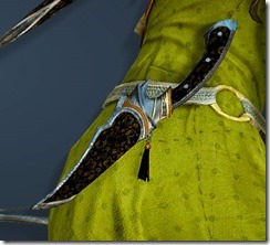 Clead Dagger Stowed Clead Dagger Stowed