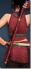 Lahr Arcien R Shortsword Kunoichi Stowed Lahr Arcien R Shortsword Kunoichi Stowed