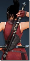 Sicarios Shortsword Kunoichi Stowed Sicarios Shortsword Kunoichi Stowed