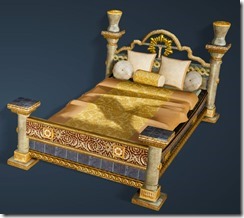 Calpheon Marble and Gold Bed Calpheon Marble and Gold Bed