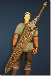 Desert Camouflage Great Sword Stowed Desert Camouflage Great Sword Stowed