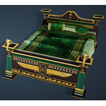 Naga Decorated Bed