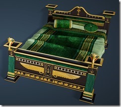 Naga Decorated Bed Naga Decorated Bed