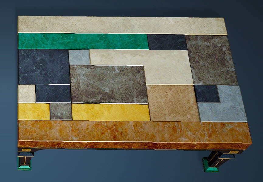 BDO Fashion Naga Decorated Dining Table