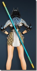 Daru Celestial Bo Staff Stowed Daru Celestial Bo Staff Stowed