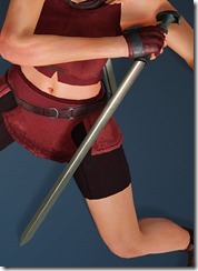Vixen Short Sword Drawn Vixen Short Sword Drawn