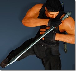Acher Guard Shortsword Drawn Ninja Acher Guard Shortsword Drawn Ninja