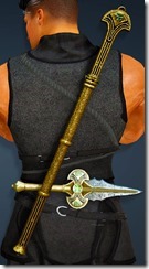 Bolyn Short Sword Stowed Bolyn Short Sword Stowed