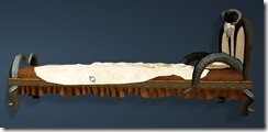 Goat Horn Bed Side Goat Horn Bed Side