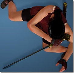 Karin Short Sword Drawn Kunoichi Karin Short Sword Drawn Kunoichi
