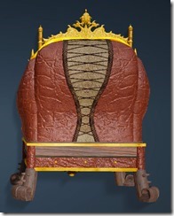 Kzarka Decorated Chair Back