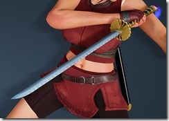 Ayo Short Sword Drawn Ayo Short Sword Drawn