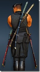 Narusawa Sura Katana Stowed 2 Narusawa Sura Katana Stowed 2