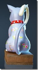 Cat Figurine Back Cat Figurine Back
