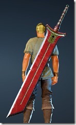 Brut Lancelot Greatsword Stowed Brut Lancelot Greatsword Stowed