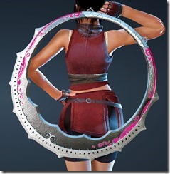 Night Cat Sah Chakram Stowed Night Cat Sah Chakram Stowed