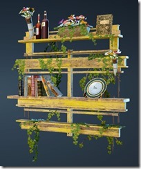Spring Flower Shelf Spring Flower Shelf