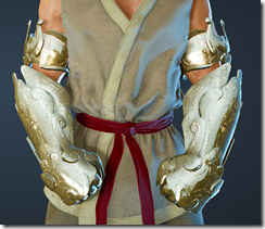 Blazing Inferno Gauntlet Stowed Blazing Inferno Gauntlet Stowed