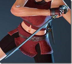 Epheria Marine Kunoichi Shortsword Drawn Epheria Marine Kunoichi Shortsword Drawn