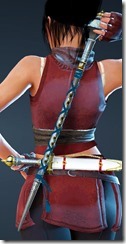 Epheria Marine Kunoichi Shortsword Stowed Epheria Marine Kunoichi Shortsword Stowed