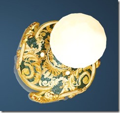Margoria Whale Round Lamp Top Margoria Whale Round Lamp Top