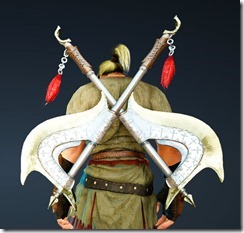 Deathrone Axe Stowed Deathrone Axe Stowed