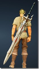 Doomsday Great Sword Stowed Doomsday Great Sword Stowed