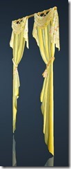 Spring Flower Decorated Tab Drapless Curtain Side Spring Flower Decorated Tab Drapless Curtain Side