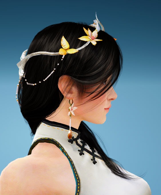 BDO Fashion Yianaros Headpiece (Female) (Black Desert Online)