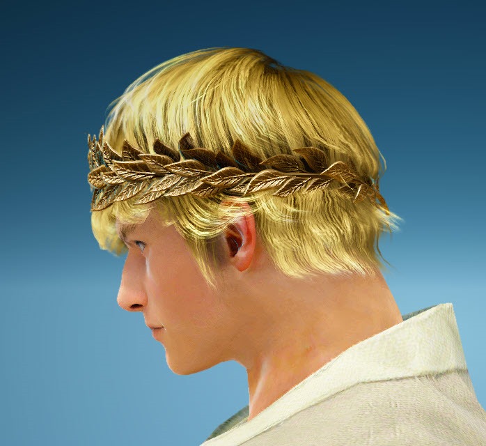 BDO Fashion Yianaros Helmet (Male) (Black Desert Online)