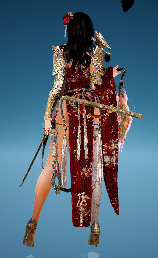 BDO Fashion [Lahn] Ruby Floretta (Black Desert Online)