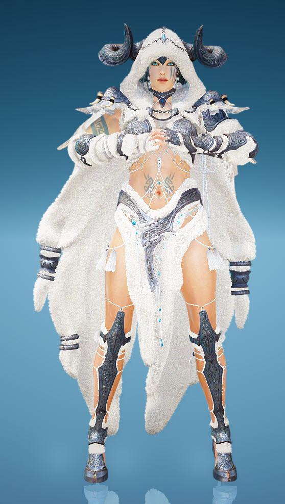 BDO Fashion [Guardian] Winter Mountain Guardian Spirit (Black Desert